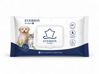 Pet Grooming Wipes | EVERION OEM Wet Wipes Manufacturer for private label OEM manufacturing