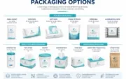Custom wet wipes packaging options