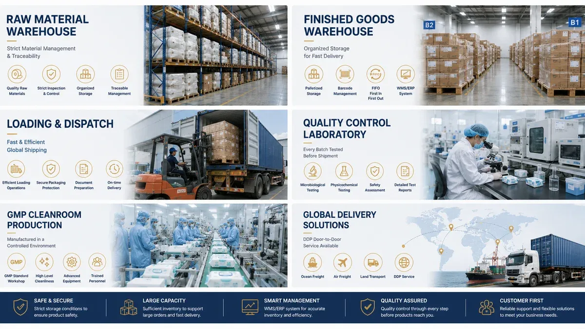 OEM wet wipes production process