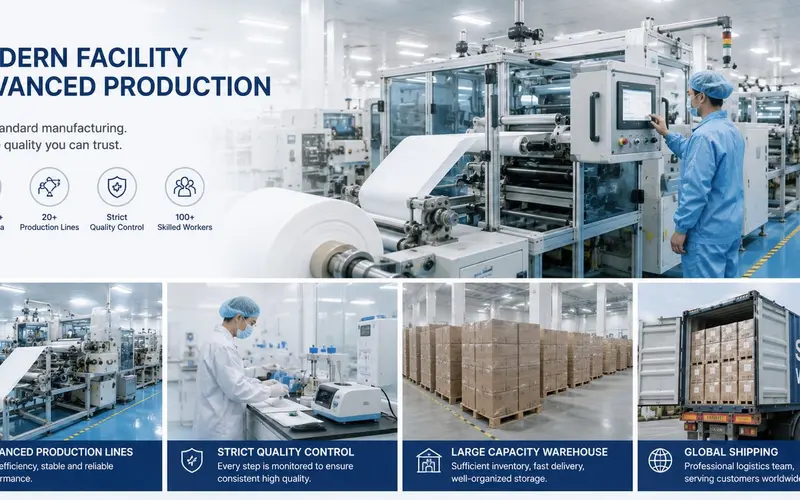 EVERION wet wipes factory facility
