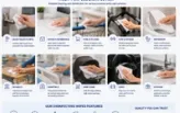 Disinfecting wipes for surface cleaning